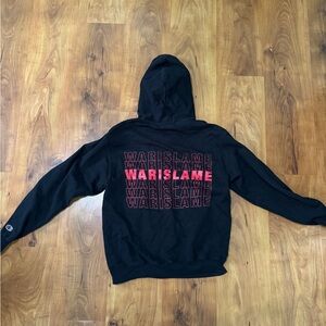 Black WAR IS LAME Hoodie